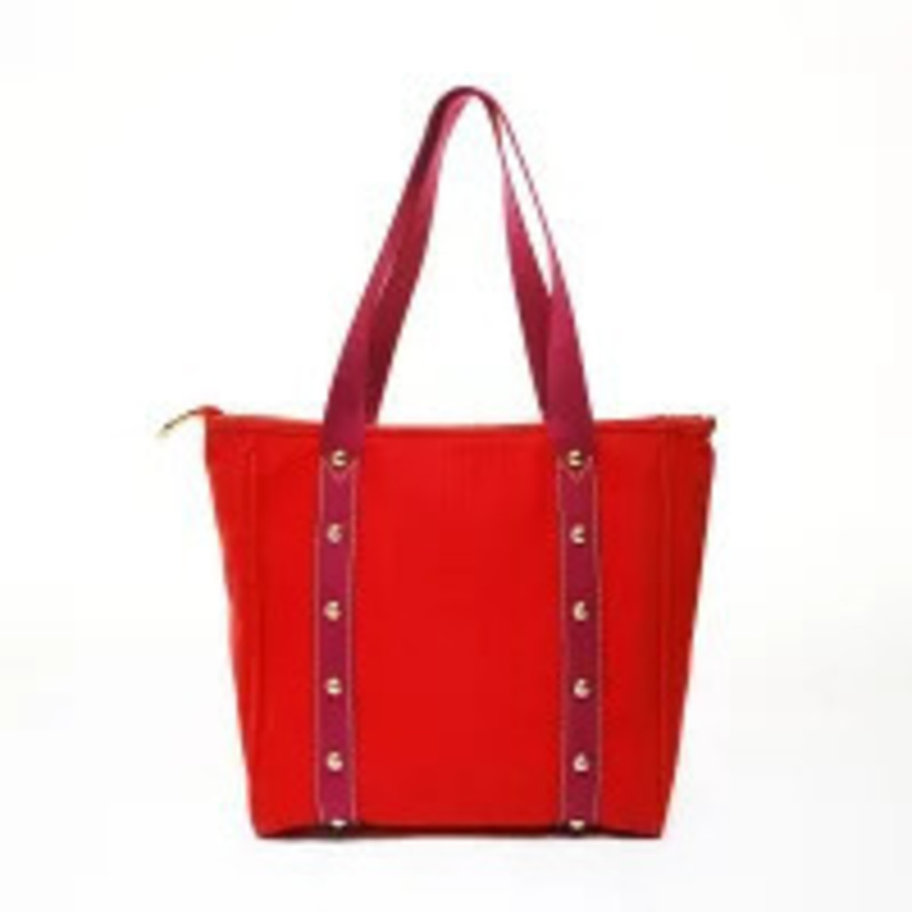 Louis Vuitton Antigua Cabas Tote Bag Red